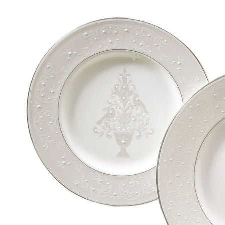 - Lenox Opal Innocence Tree Accent PlateWhiteAccent Plate Tree Lenox Opal Innocence Platinum Fine Dinnerware Accent Plate, Tree