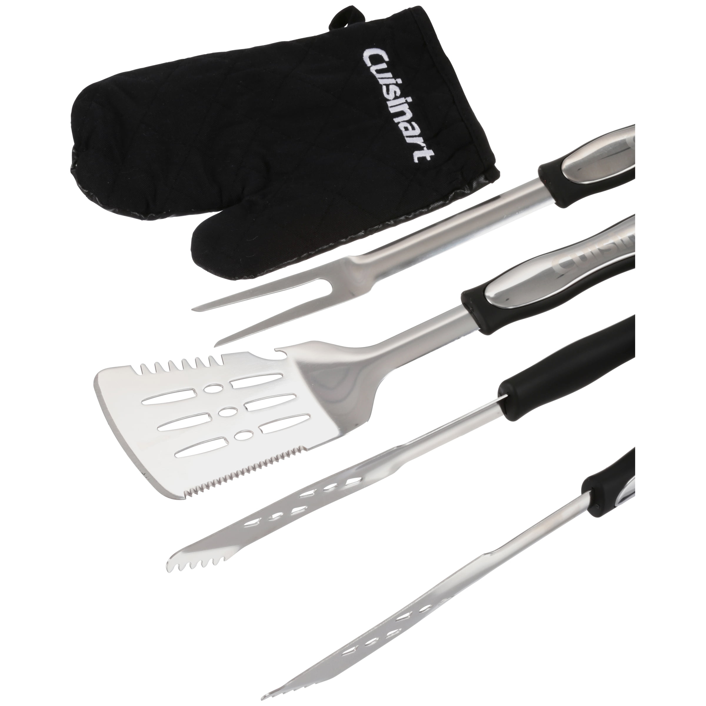 Yukon Glory 4-Pc Stainless Steel Magnetic Grill Utensils Set Essential  Grilling Tools
