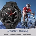 thumbnail image 2 of Babyvalley Band Compatible Con Amazfit T-Rex/T-Rex Pro Pulseras De Silicona Correa De Pulsera Para Amazfit T-Rex/T-Rex Pro Accesorios De Reloj Inteligente Con Herramientas De Instalación (Negro), 2 of 5