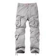 thumbnail image 3 of Pantalones Cargo para Hombre Match 6053 Gris Plata Talla 30, 3 of 6