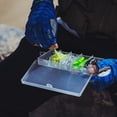 thumbnail image 6 of Goture Fishing Soft Plastic Lures Kit Jig Head Hooks Crappie Lures Trout Bass Fishing Worm Lures Crappie Jigs Fishing Lures Set with Tackl Box for Freshwater Saltwater Fishing, 6 of 7