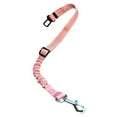 thumbnail image 1 of Secure Adjustable Pet Vehicle Belt with Elastic Reflective Bungee Leash for Travel Comfort, 1 of 4