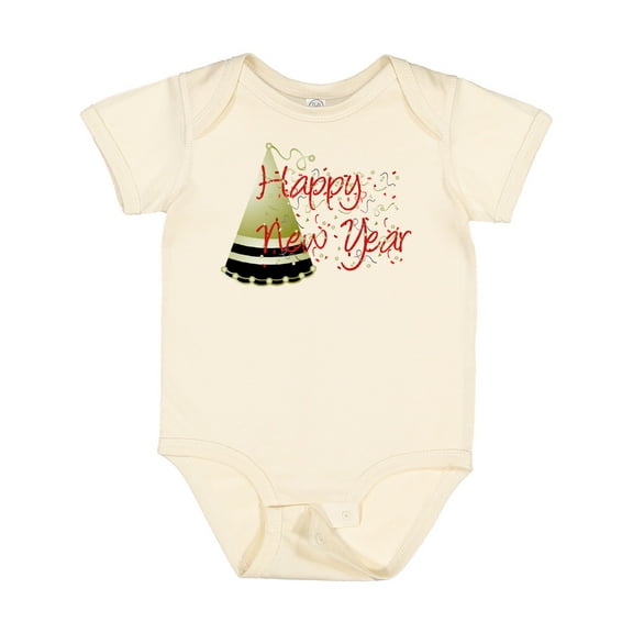 Inktastic Happy New Year Boys or Girls Baby Bodysuit
