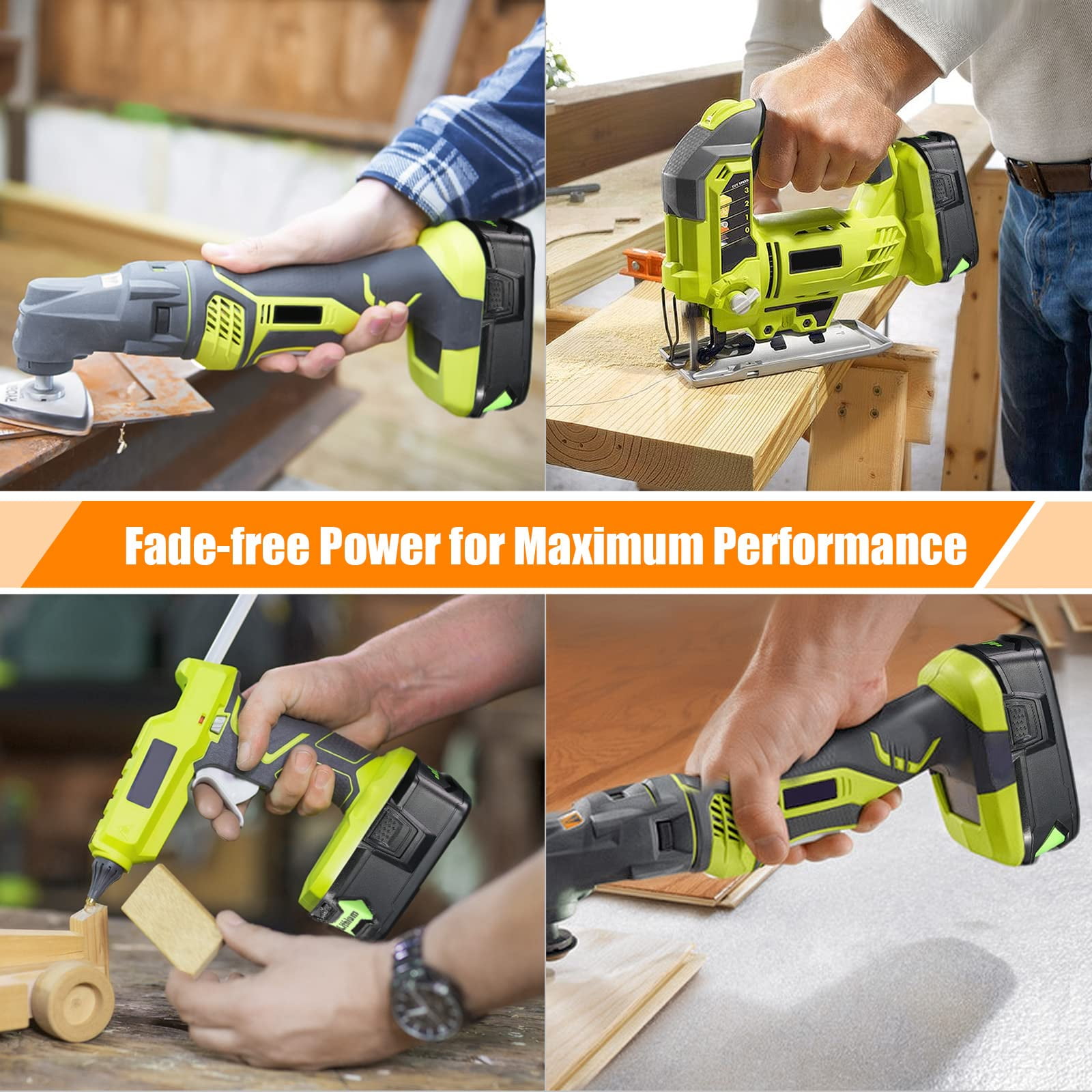 18V 5.0Ah Replacement Battery for Ryobi 18V P102 P103 P105 P107 P108 P109 Compatible with 18V ONE+ system cordless power tools