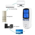 thumbnail image 4 of Electricity Usage Monitor, Plug in Power Watt Voltage Amps Meter with Digital LCD Display, Overload Protection and 7 Display Modes for Energy Saving, Home Energy Consumption Analyzer, 4 of 9