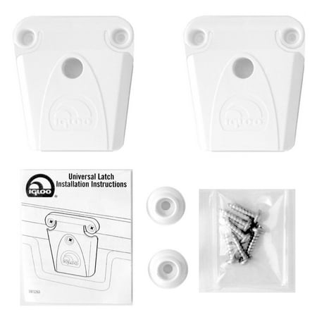 Latch Assembly - Igloo Cooler Replacement Plastic Latch Set Assembly, 2-Pack