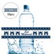 thumbnail image 5 of Envoltorios de botellas de agua, suministros para fiestas, bricolaje, para fiestas, bodas Azul claro, 5 of 9