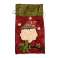 thumbnail image 2 of Bolsa de Regalo de Dulces Navideños Xihbxyly para niños grande con Cordón, 2 of 6