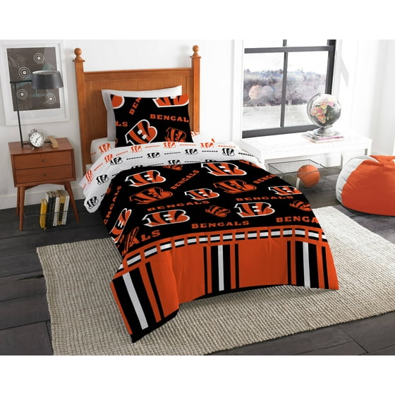 Nfl Cincinnati Bengals Bed In Bag Set Com