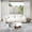 White, variant on Indecor Home Upholstery Sectional Sofa 2 Seater Loveseat Sofa Small Sectional Couches for Living Room White