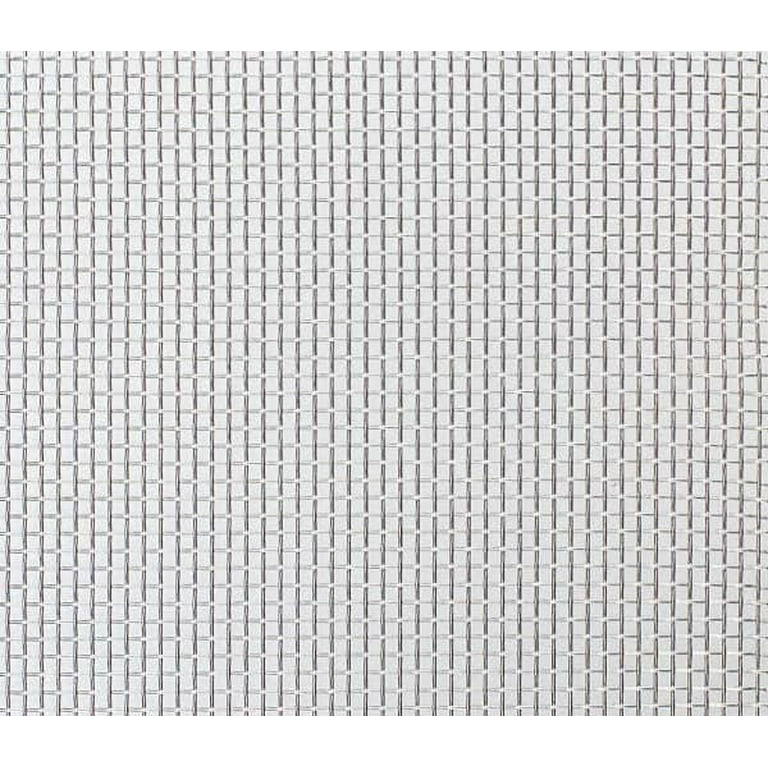 Wire Cloth: 16 Wire Gauge, 0.063 Wire Dia, Stainless Steel