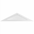 thumbnail image 2 of Ekena Millwork GVPTR82X2101SF Triangle Surface Mount PVC Gable Vent, Factory Primed White, 2 of 4