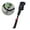 Black, variant on Dnogom Aluminum Bike Kickstand Bicycle Accessories, Adjustable MTB/Road Bike Side Rear Stand (Fits 24/26/27.5" Wheels)