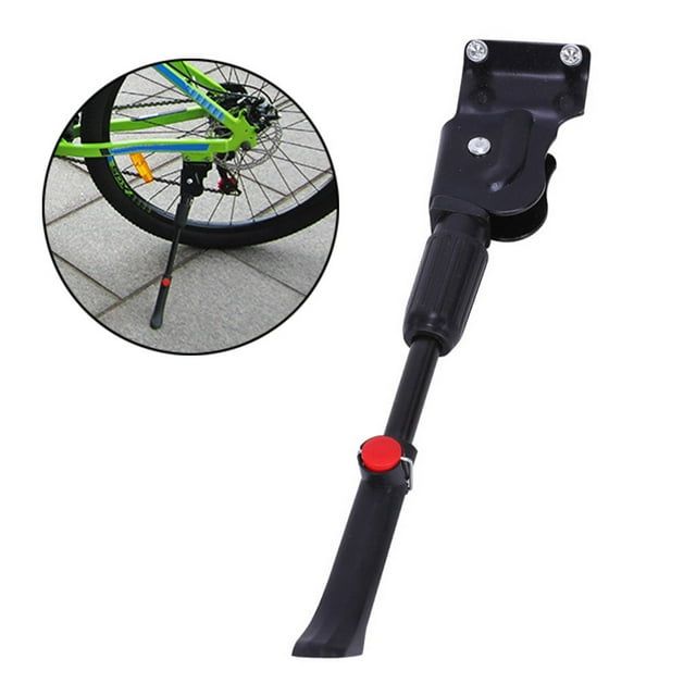 Bike Kickstand Side Aluminum Stand for MTB Rear Adjustable Bike Accessories Durable Aluminum Construction Easy Install