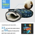 thumbnail image 3 of Ahannie Toddler Boys Girls Snow Boots,Kids Warm Insulated Winter Outdoor Boots, 3 of 3