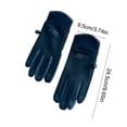 thumbnail image 6 of Winter Fleece Lined Thermal Gloves for Men and Women, Thick Warm Touchscreen Outdoor Sports Gloves for Cycling, Driving, Skiing, and Cold Weather Activities, 6 of 6