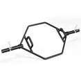 thumbnail image 1 of Costway 56" Olympic Tarp Bar W/ Knurled Handles for Weight Lifting and Bodybuilding Black, 1 of 10