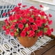 thumbnail image 1 of Eoozwa 2 Packs Artificial Flowers 7-Head Bouquet Realistic Silk Floral Stems for Home Decor Wedding Centerpieces and Outdoor Garden Photography Props Long-Lasting Spring Collection, 1 of 6