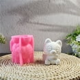 thumbnail image 3 of JZROCKER 3D Foxes Silicone Moulds Molds Handmade Ornament Molds Epoxy Resin Molds Plasters Molds for Making, 3 of 8