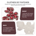 thumbnail image 4 of SOPOTUTU Red Rhinestone DIY Iron on Patch for Clothes Jeans Bags Jackets Decorative Applique, 4 of 5
