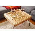 thumbnail image 3 of Rustic Scrabble Coffee Table with removable top - letter tiles included, 3 of 10