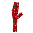 thumbnail image 4 of ZHOUCHANKIDS Women's Christmas Xmas Leggings Funny Tights Leggings for Women P L, 4 of 5