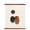 Teak Wood, variant on 1 Set Magnetic Poster Frame,Poster Hanger for Wall,Wooden Poster Frames 8 inch, Nature Wood