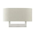 thumbnail image 3 of 42934-91 Livex Lighting 2 Light Large ADA Wall Sconce In Contemporary Style-9.5 Inches Tall and 15 Inches Wide-Brushed Nickel Finish, 3 of 17