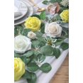 thumbnail image 5 of Floroom Artificial Flowers 25pcs Real Looking Ivory Foam Fake Roses with Stems for DIY Wedding Bouquets White Bridal Shower Centerpieces Arrangements Party Tables Decorations, 5 of 10