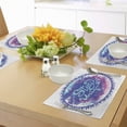 thumbnail image 4 of Ambesonne Wording Place Mats Set of 4, Brushstroke, Standard Size, Blue Purple, 4 of 6