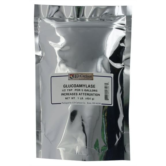 Home Brewing Supplies-6108A Glucoamylase Enzyme - 1 Pound Bag
