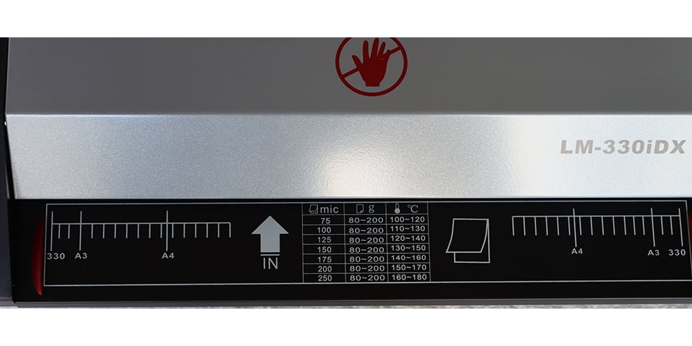 INTSUPERMAI A3 Laminator Hot Cold Laminating Machine Photo Laminator with 4 rollers