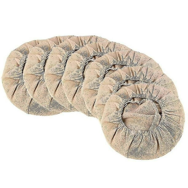 Cesta de prueba de Banneton para pan, forro de tela, cesta para masa para hornear