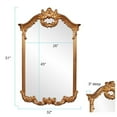 thumbnail image 4 of Tyler Dillon Roman Gold Framed Wall and Accent Mirror, 4 of 5