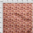thumbnail image 2 of oneOone Viscose Chiffon Bittersweet Fabric Stripe & Texture Sewing Craft Projects Fabric Prints By Yard 42 Inch Wide, 2 of 4