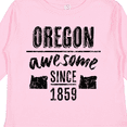 thumbnail image 4 of Inktastic Oregon Awesome Since 1859 Boys or Girls Long Sleeve Toddler T-Shirt, 4 of 5