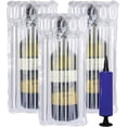 thumbnail image 1 of czcpp-10 Pack Wine Bottle Protector Travel Bag, Glass Bottle Shipping Packaging Bags with Portable Inflatable Air Column Packaging in Luggage and Suitcase for Packing and Safe Transportation by, 1 of 4