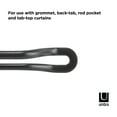 thumbnail image 6 of Umbra Midnight Expandable Double Blackout Curtain Rod 42-120", 6 of 12