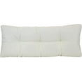 thumbnail image 3 of The Gripper Non-Slip Tufted Bench Cushion for Indoor Furniture, Entryway Storage, Bay Window, Corner Nook or Piano Seat, 43 Inches, Cream, 3 of 5