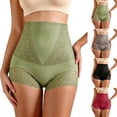 thumbnail image 2 of Qingpeng Stylish Women High Waist Lace Shapewear Briefs Elastic Hip Lifting Breathable Shaping Underwear Size M-XXXXXL, 2 of 6