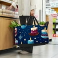 thumbnail image 6 of Hanukkah Large Capacity Reusable Foldable Beach Bag | Oxford Cloth Beach Bag, Laundry Organizer, and Decorative Box, 6 of 7