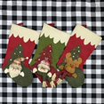 thumbnail image 5 of 1 Uds. Adornos navideños para ancianos calcetines navideños bolsas de regalo de Navidad regalos de Navidad calcetines colgantes de Papá Noel, 5 of 5