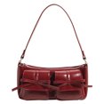 thumbnail image 1 of Bolso Hombro A La Vintage Y2k para Mujer Con Bolsillos Dobles Cuero PU Compras Fecha, 1 of 9
