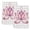 Pink, Gray, White, variant on Pink Lotus Flowers Kitchen Towels Set of 2, Classic Love Heart Leaves Blue Absorbent Dish Towels for Kitchen, Microfiber Hand Towel, Quick Drying Tea Towel for Cleaning Decorative Dishcloths