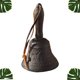 thumbnail image 3 of Campanas de mano de hierro fundido Campanas de mano de campo retro Campanas eólicas de hierro Campanas colgantes creativas (color oxidado), 3 of 7