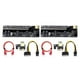 thumbnail image 3 of Methold PCI-E 1x a 6x Powered USB3.0 Extender Card Board Portable Mini Home Computer Adapter Ranura negra Cable rojo Cable rojo con ranura negra 2piezas, 3 of 6