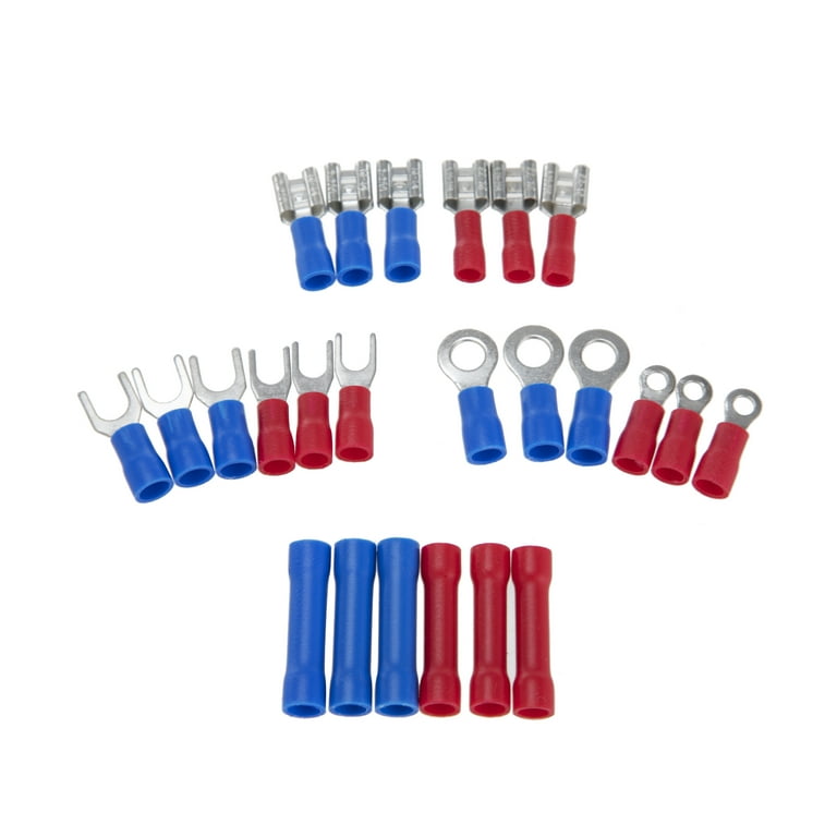 Hyper Tough Wire Stripper / Crimper and 25 Piece Terminal Hyper Tough Wire Stripper / Crimper and 25 Piece Terminal