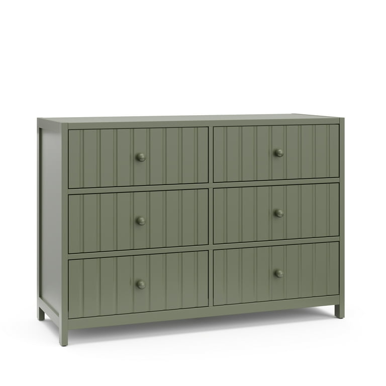crate and barrel green dresser Bondi 6-Drawer Dresser main image 1