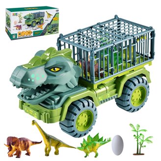 Vtech Switch & Go Dinos Combo Triceratops – Auto Y Dinosaurio 2 En 1 Con Luces Y Sonidos