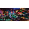thumbnail image 4 of Garden Piggy Bank, Colorful Christmas View at Buchart Gardens Celebrations Seasonal Nature Picture, Ceramic Coin Bank Money Box for Cash Saving, 3.6" X 3.2", Teal and Red, by Ambesonne, 4 of 4